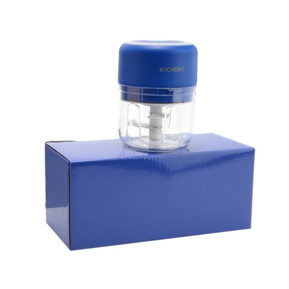 NIB Teal Kitchen HQ Chop & Store Mini Chopper with Gift Box - Picture 1 of 3